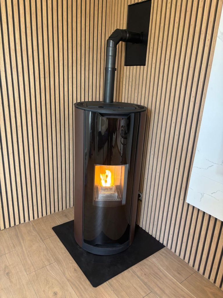 Poêle à granules P921 acier Corten